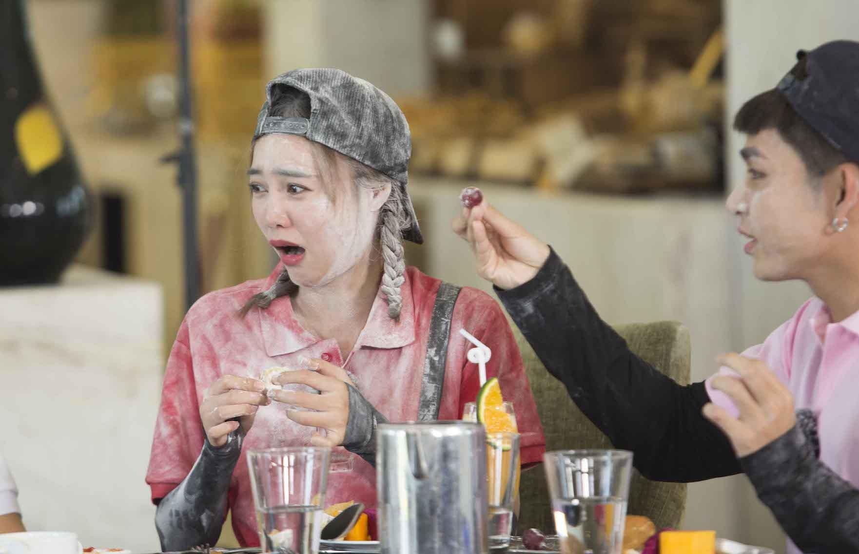 Running Man tap cuoi: Ninh Duong Lan Ngoc chien thang mua dau hinh anh