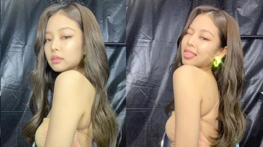 Jennie (Black Pink) ngay cang tao bao, nghien khoe anh mac ho hinh anh