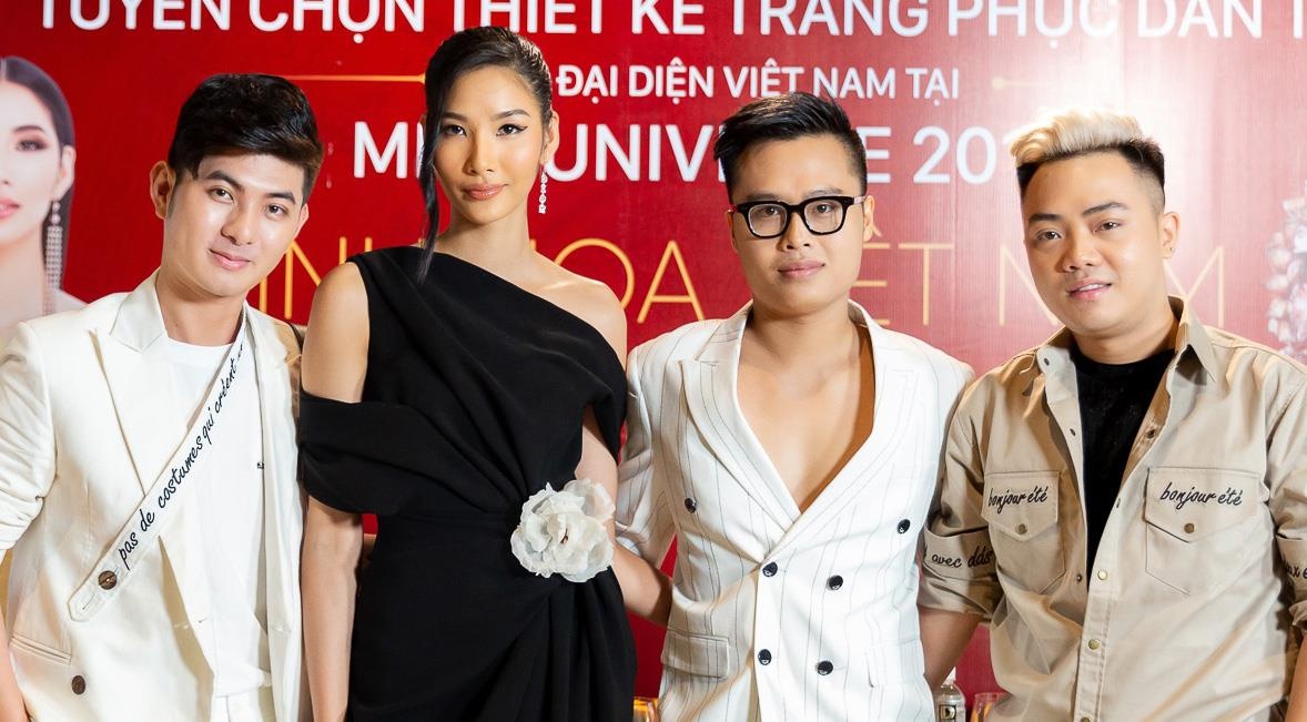 Hoang Thuy chon ra top 3 trang phuc dan toc de du thi Miss Universe hinh anh