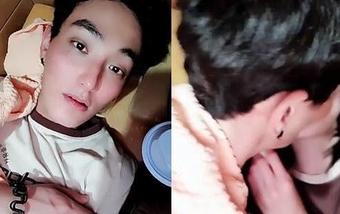 Sao nam Han lo video au yem ban gai nong bong trong nha tam cong cong hinh anh