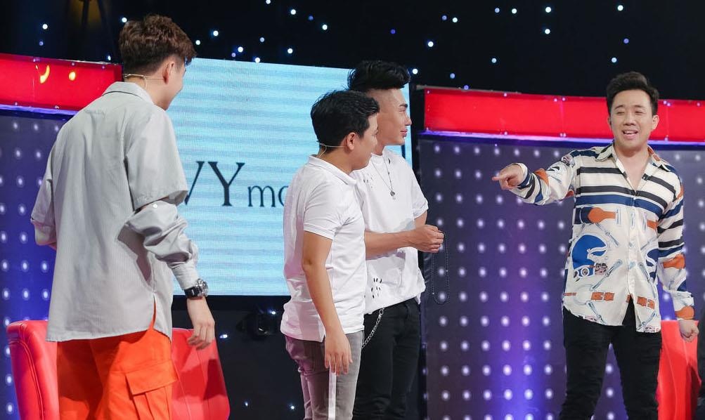 Truong Giang nghi ngo gioi tinh cua Ngo Kien Huy hinh anh