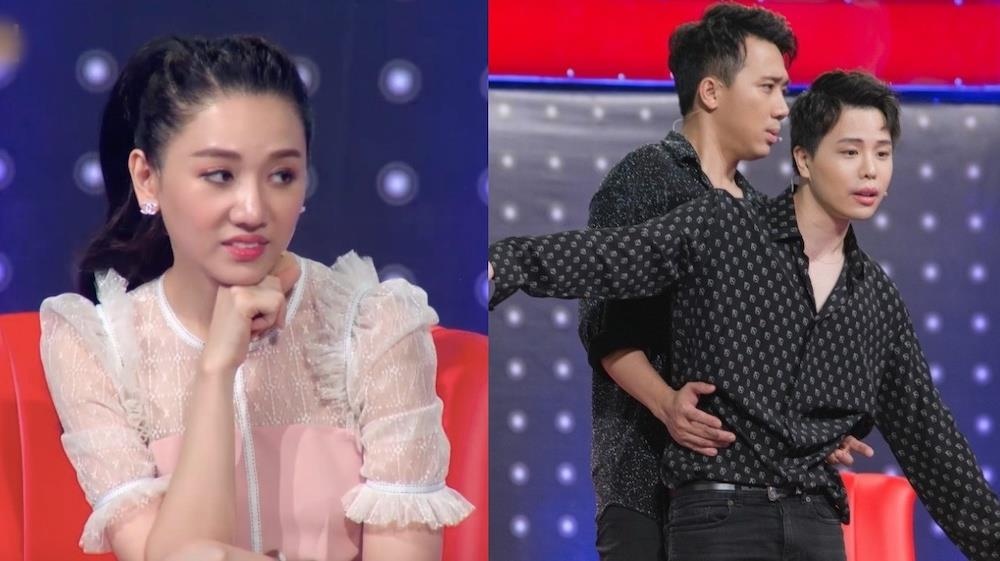 Hari Won nhac nho khi Tran Thanh qua than thiet voi Trinh Thang Binh hinh anh