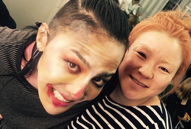 Stylist tung loat anh cao toc, trang diem ki quai cua G-Dragon hinh anh