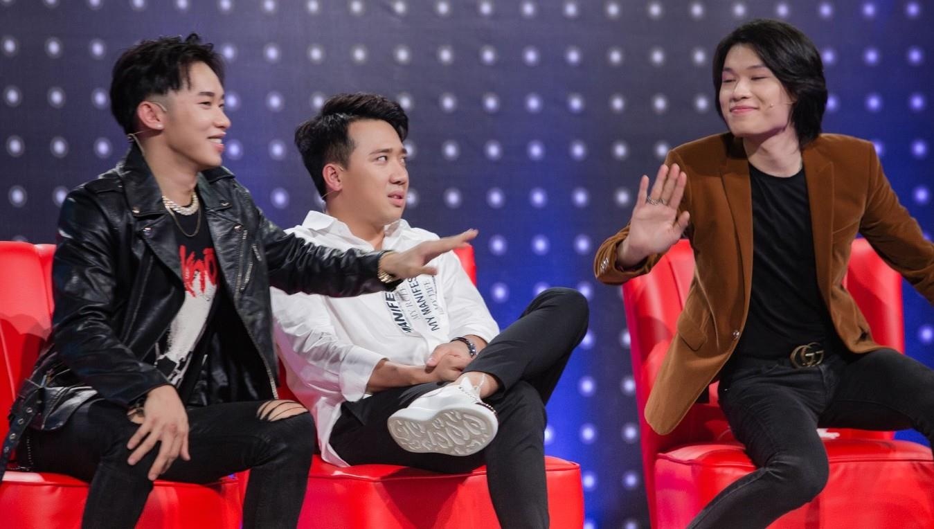 Tran Thanh goi Quang Trung va Kay Tran la 'hai vo chong' hinh anh