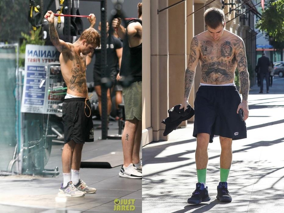 justin bieber khoe than hinh chuan anh 4