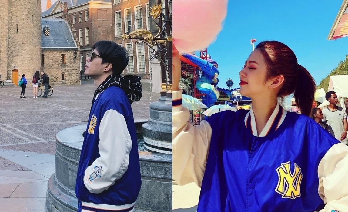 Trinh Thang Binh va Liz Kim Cuong mac ao doi, cung du lich chau Au? hinh anh