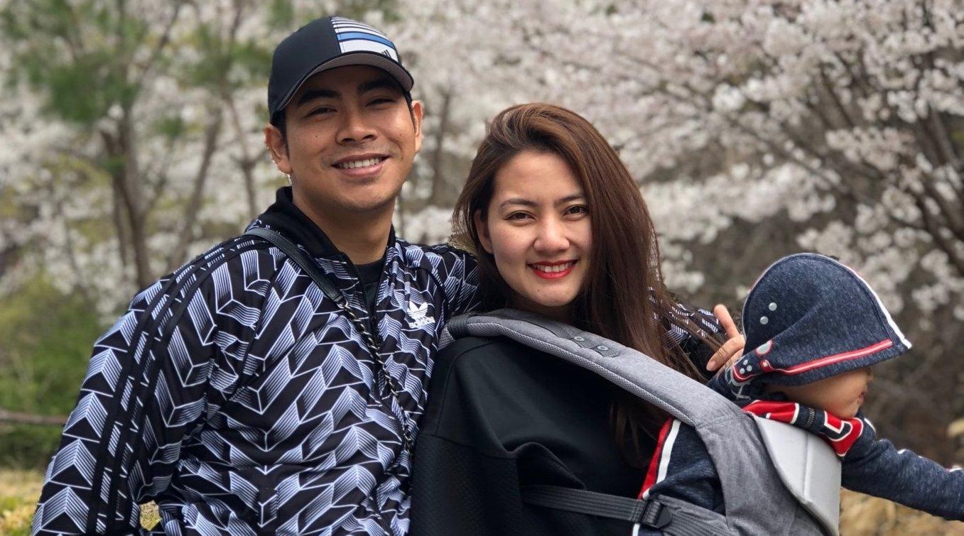 Ngoc Lan dang anh cu ben Thanh Binh sau on ao hon nhan do vo hinh anh