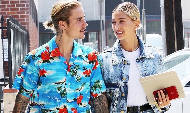 Justin Bieber va vo di may bay rieng toi dia diem to chuc dam cuoi hinh anh