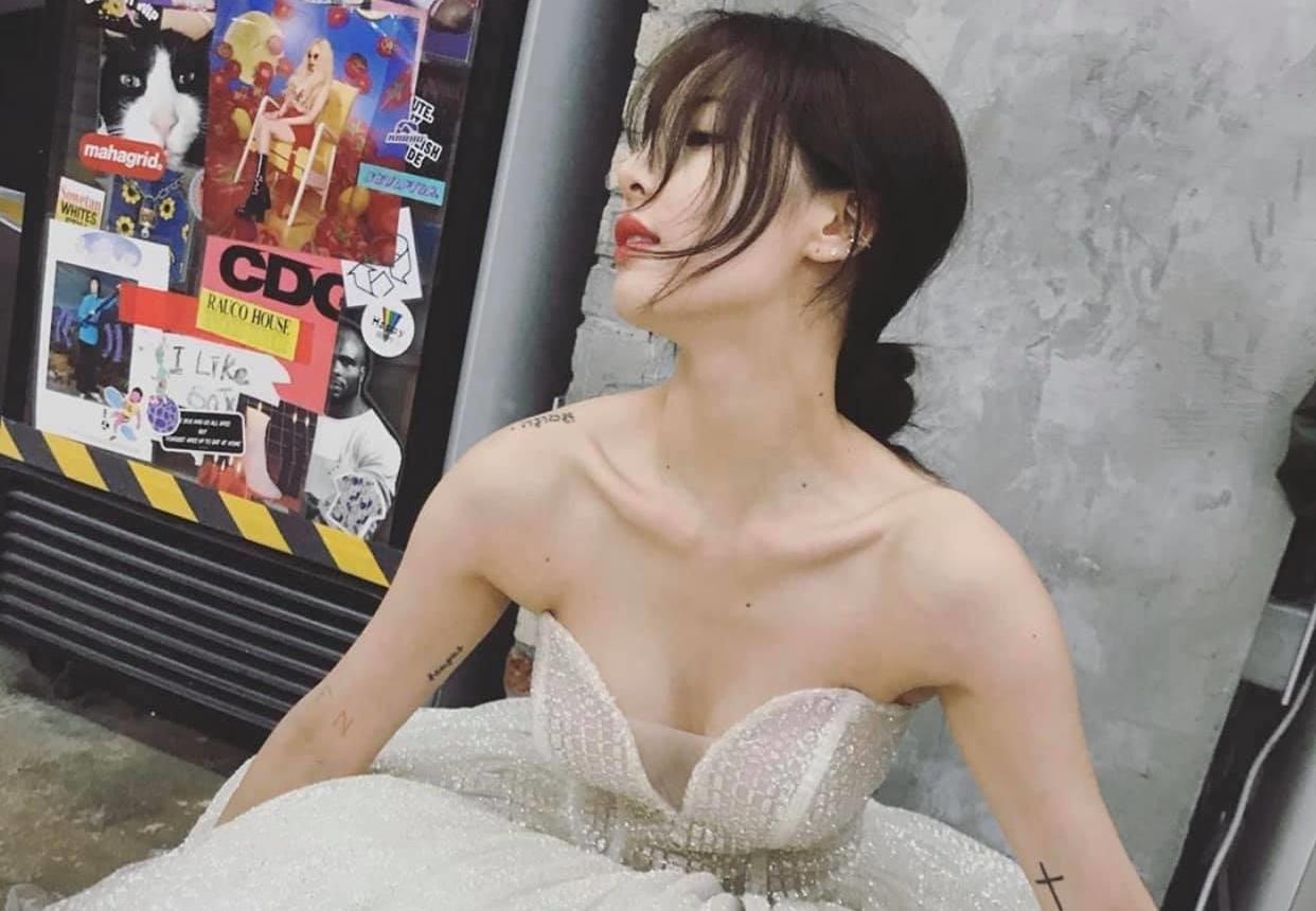HyunA dang anh mac ao cuoi, chuan bi ket hon? hinh anh