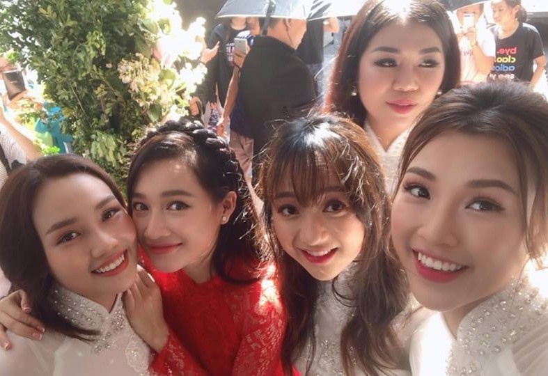 khach moi dam cuoi hoang oanh anh 13