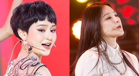 Hien Ho, Hoang Yen Chibi do tai sac voi dan nu than Kpop hinh anh