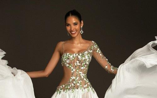Trang phuc da hoi cua Hoang Thuy tai Miss Universe 2019 hinh anh