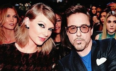 Robert Downey Jr. gay phan no khi vi Taylor Swift voi nhen doc hinh anh