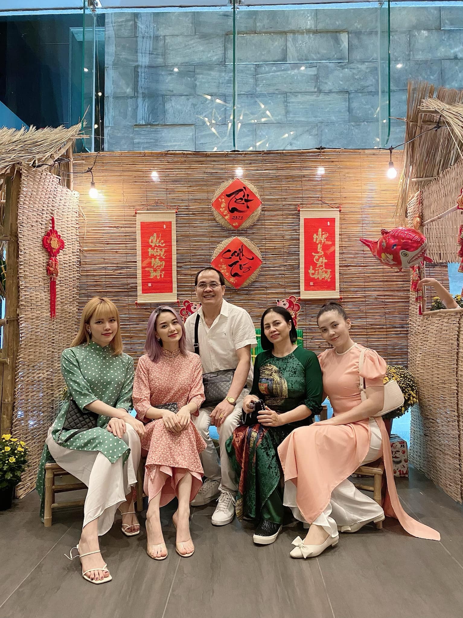 sao việt mặc áo dài ngày tết ảnh 4 sao viet mac ao dai ngay tet anh 4