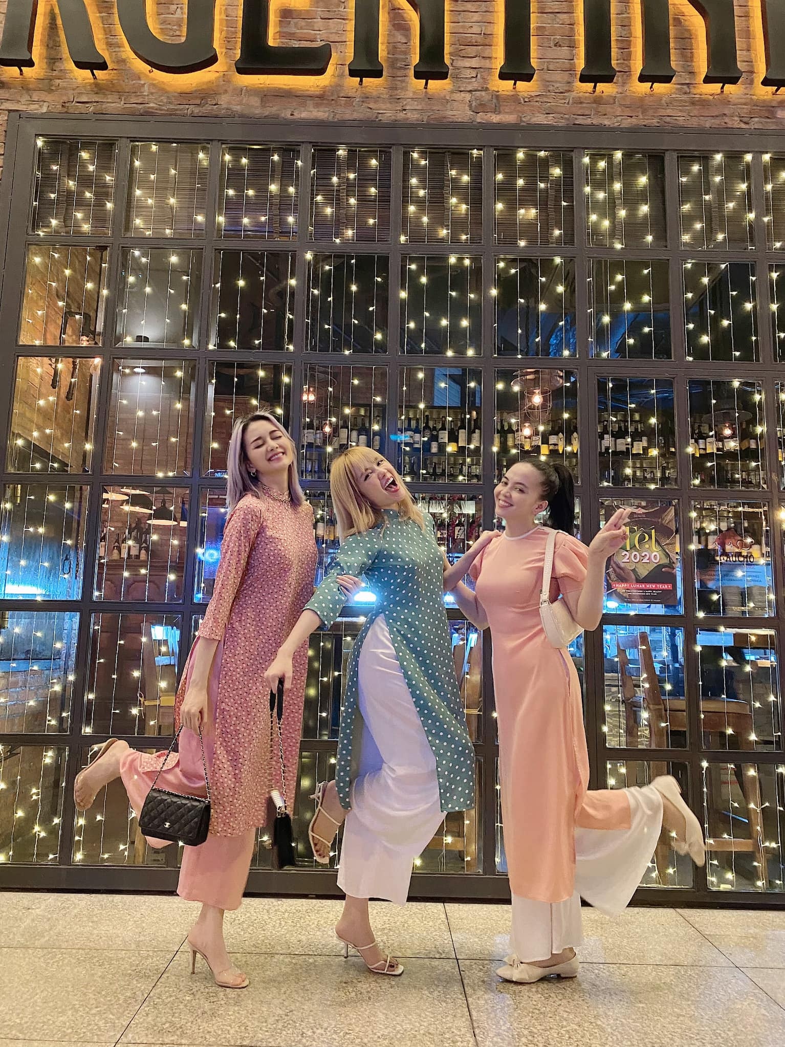 sao việt mặc áo dài ngày tết ảnh 2 sao viet mac ao dai ngay tet anh 2