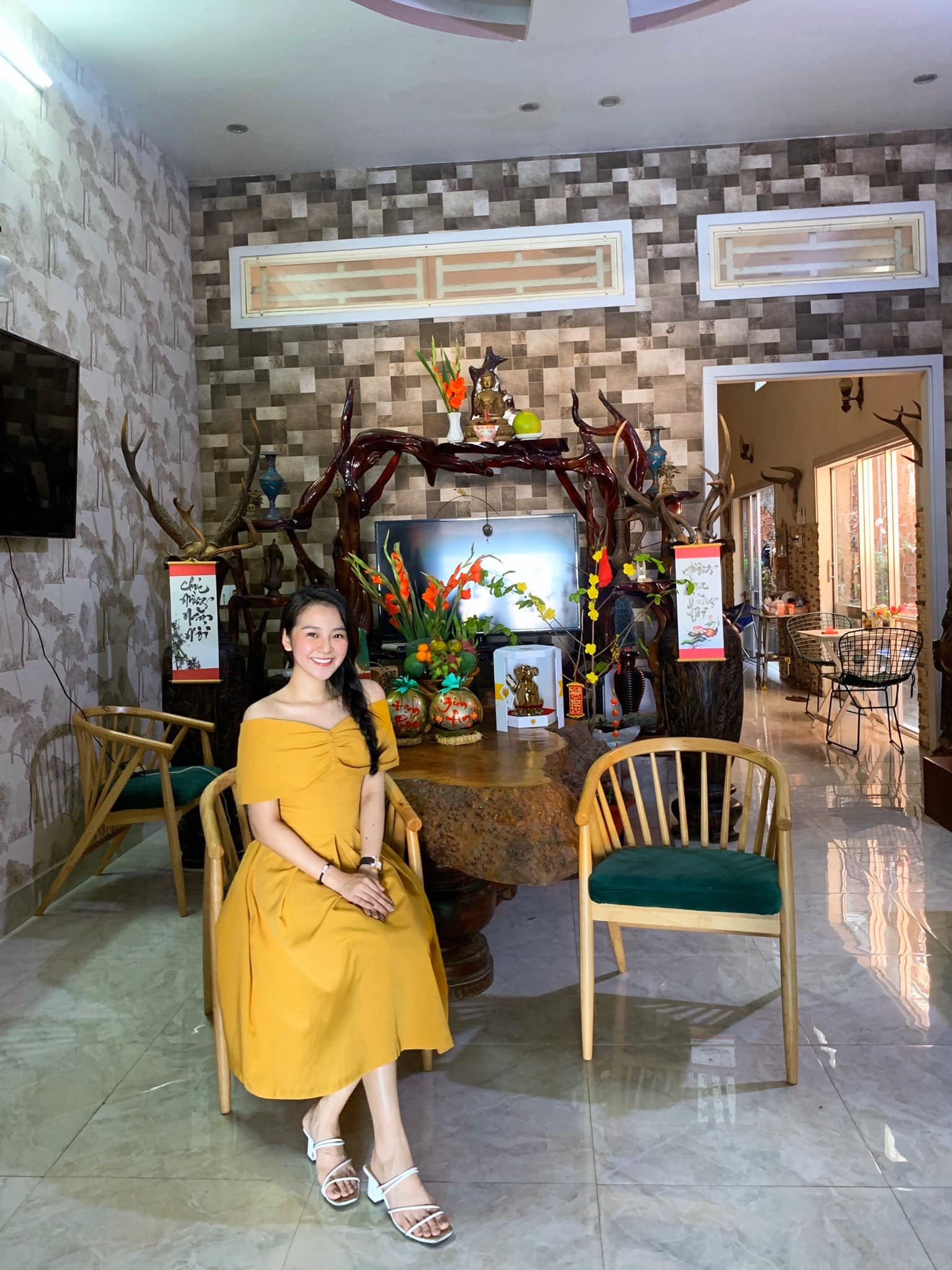 sao việt mặc áo dài ngày tết ảnh 10 sao viet mac ao dai ngay tet anh 10