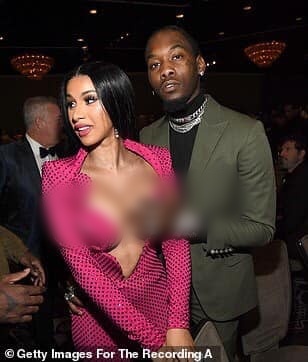 cardi b mặc phản cảm grammy ảnh 3 cardi b mac phan cam grammy anh 3