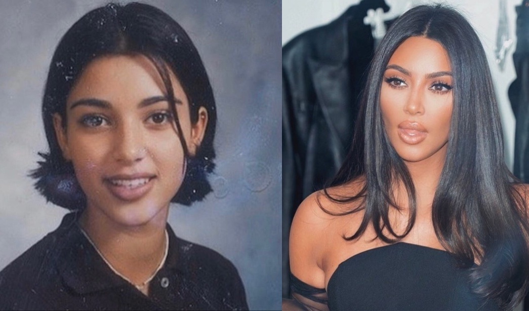 Anh Kim Kardashian khi 15 tuoi hinh anh