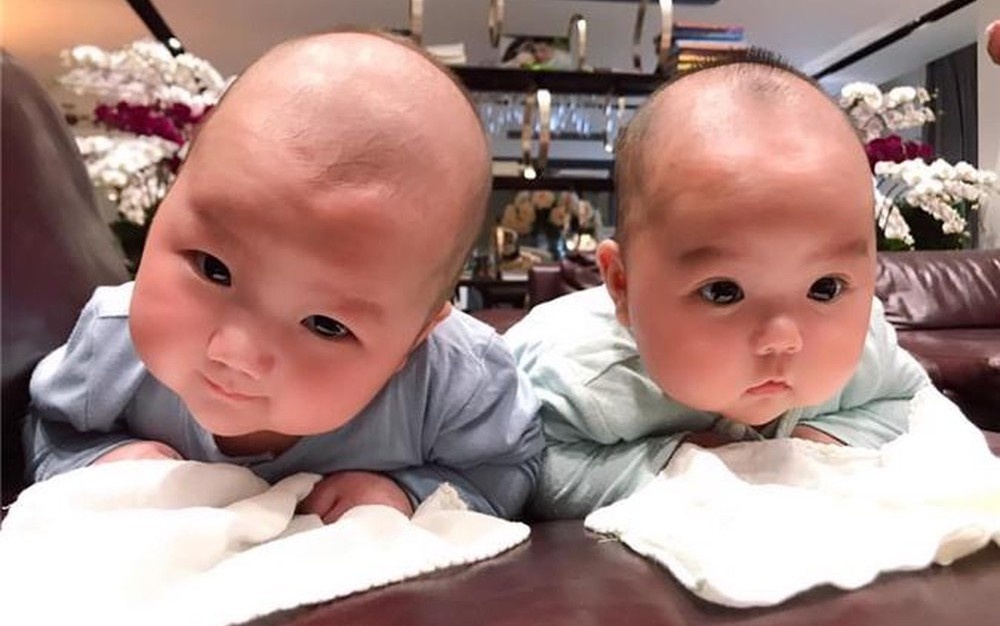 Nhung cap sinh doi nha sao Viet hinh anh