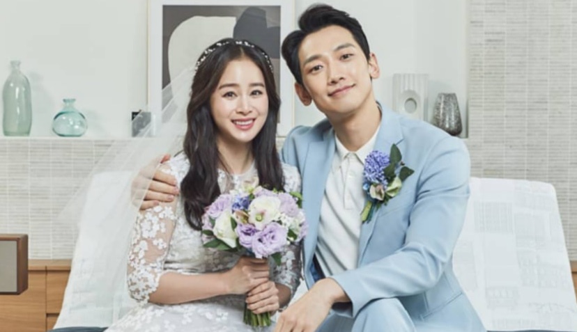 Kim Tae Hee mac vay cuoi sau 3 nam ket hon hinh anh