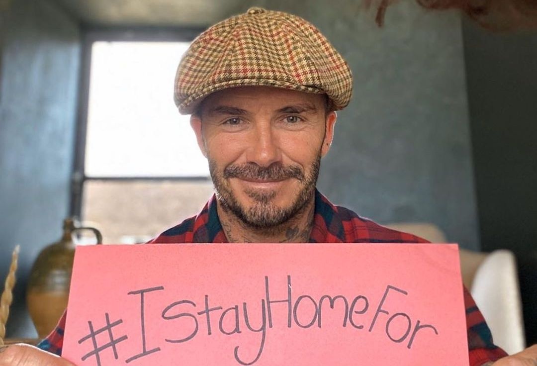 David Beckham va nhieu nghe si tham gia phong trao o nha tranh dich hinh anh