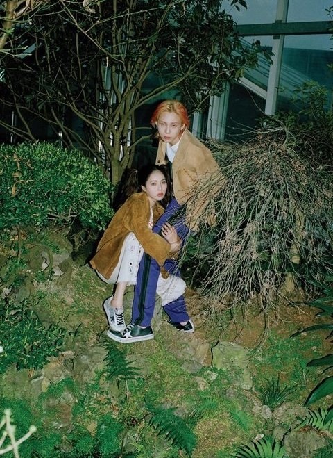 anh tinh tu cua hyuna va ban trai anh 1