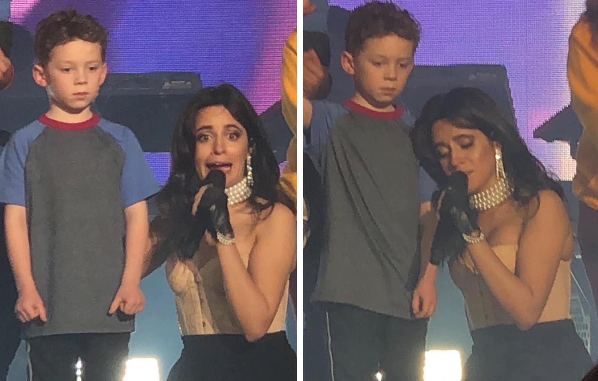 Anh chung cua Camila Cabello va 'thanh meme' Gavin Thomas hinh anh