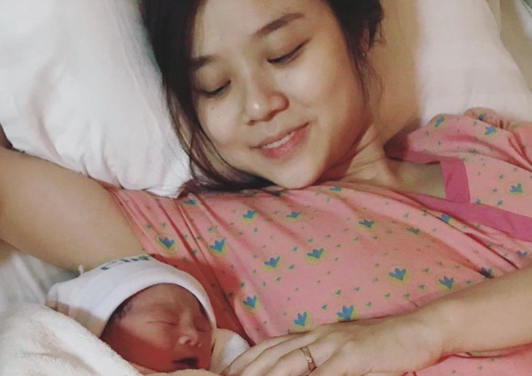 Vo Hoai Lam tiet lo phai ra nuoc ngoai lam viec toi sat ngay sinh con hinh anh