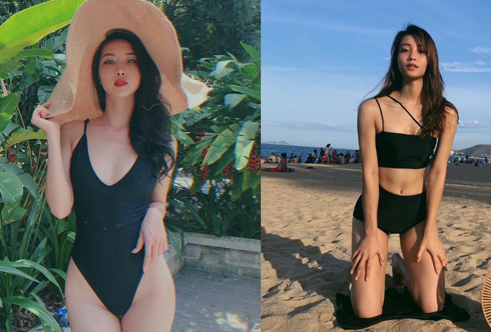 Ban gai co voc dang nhu nguoi mau cua ca si, cau thu Viet hinh anh