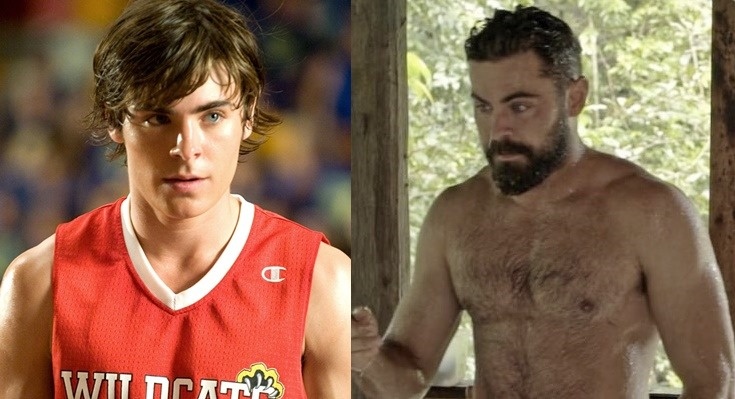 Zac Efron gia nua, xuong sac den khong nhan ra hinh anh