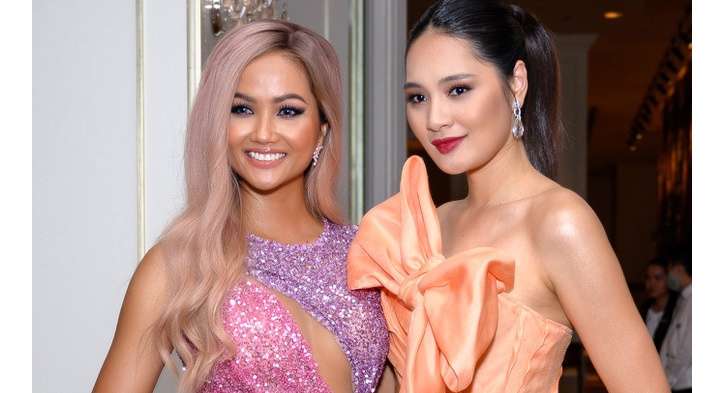 Dan Hoa hau Viet di xem show thoi trang Hoang Hai hinh anh