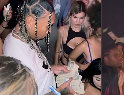 Tyga nem tien cho vu cong nu mung sinh nhat hinh anh