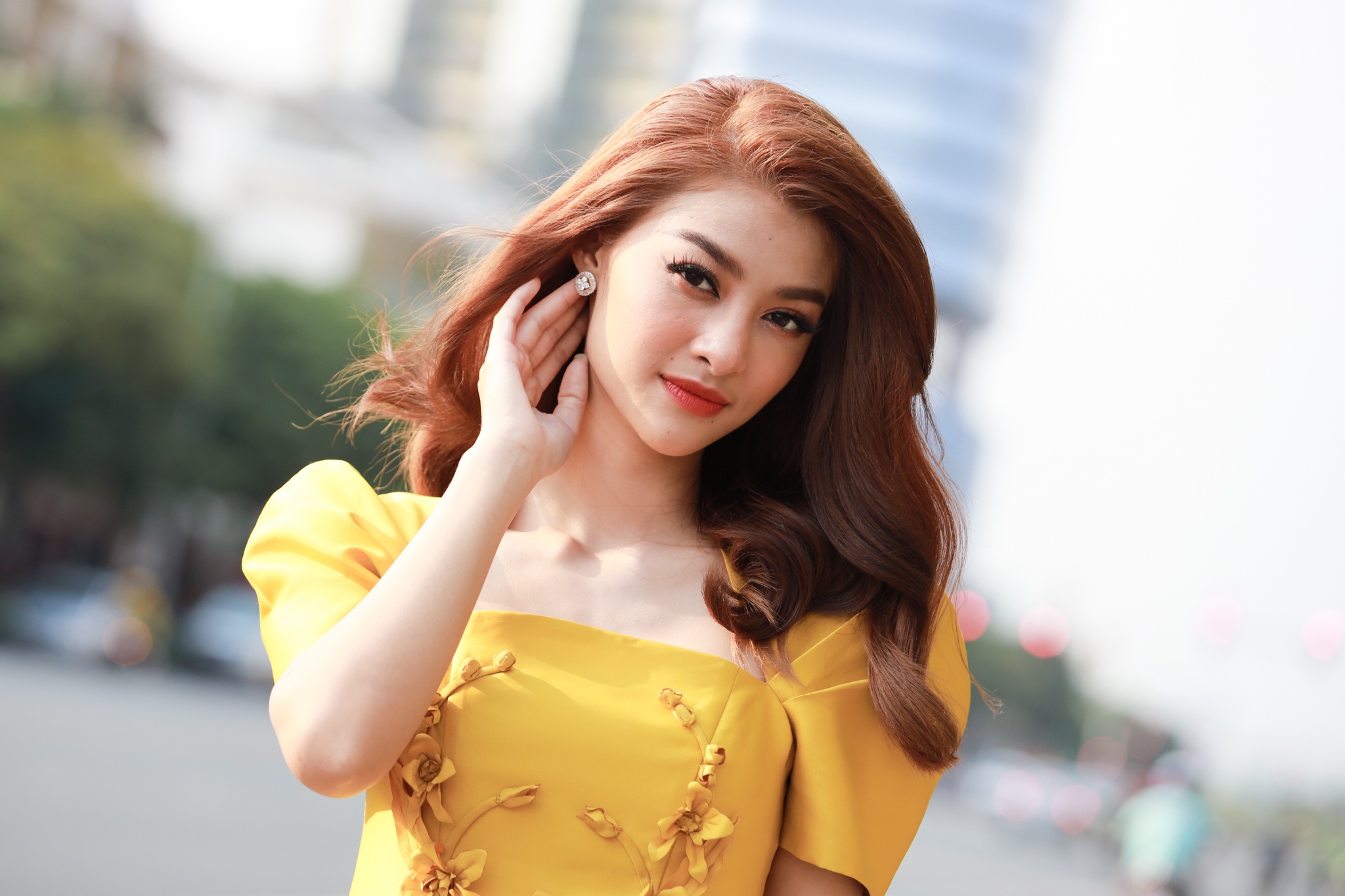 A hau Kieu Loan tiet lo ly do chua phat hanh san pham am nhac rieng hinh anh