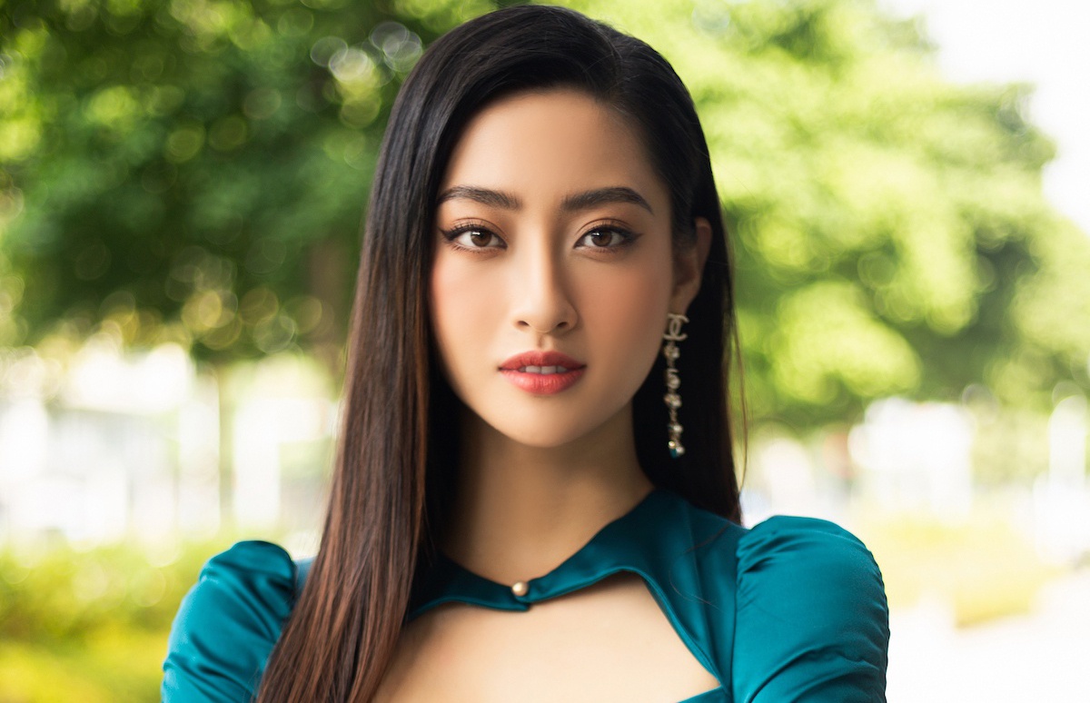 Hoa hau Luong Thuy Linh: 'Me noi bi ton tho moi khi toi mac ho hang' hinh anh