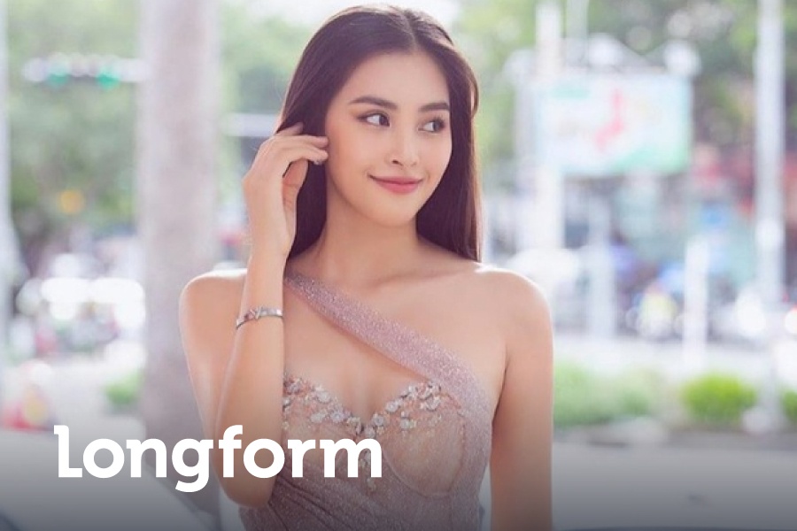 Hoa hau Tieu Vy: 'Toi tu tin voi so do cua minh, thay 3 vong deu dep' hinh anh