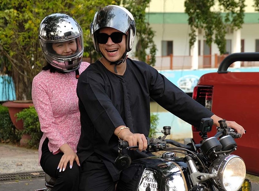 Truong The Vinh va Thuy Ngan the hien tinh cam o game show hinh anh