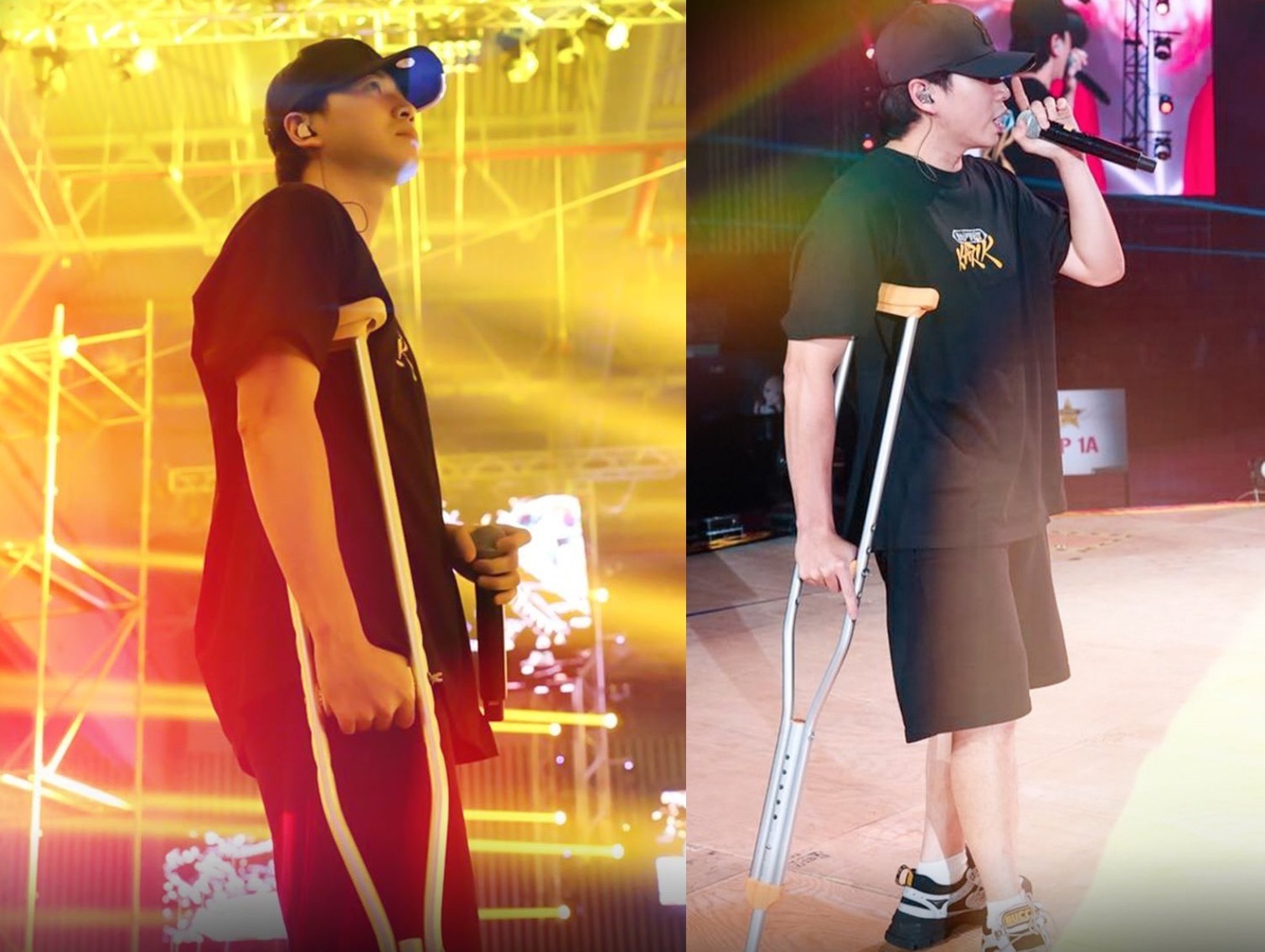 Karik chong nang len tong duyet san khau dem nhac Rap Viet hinh anh