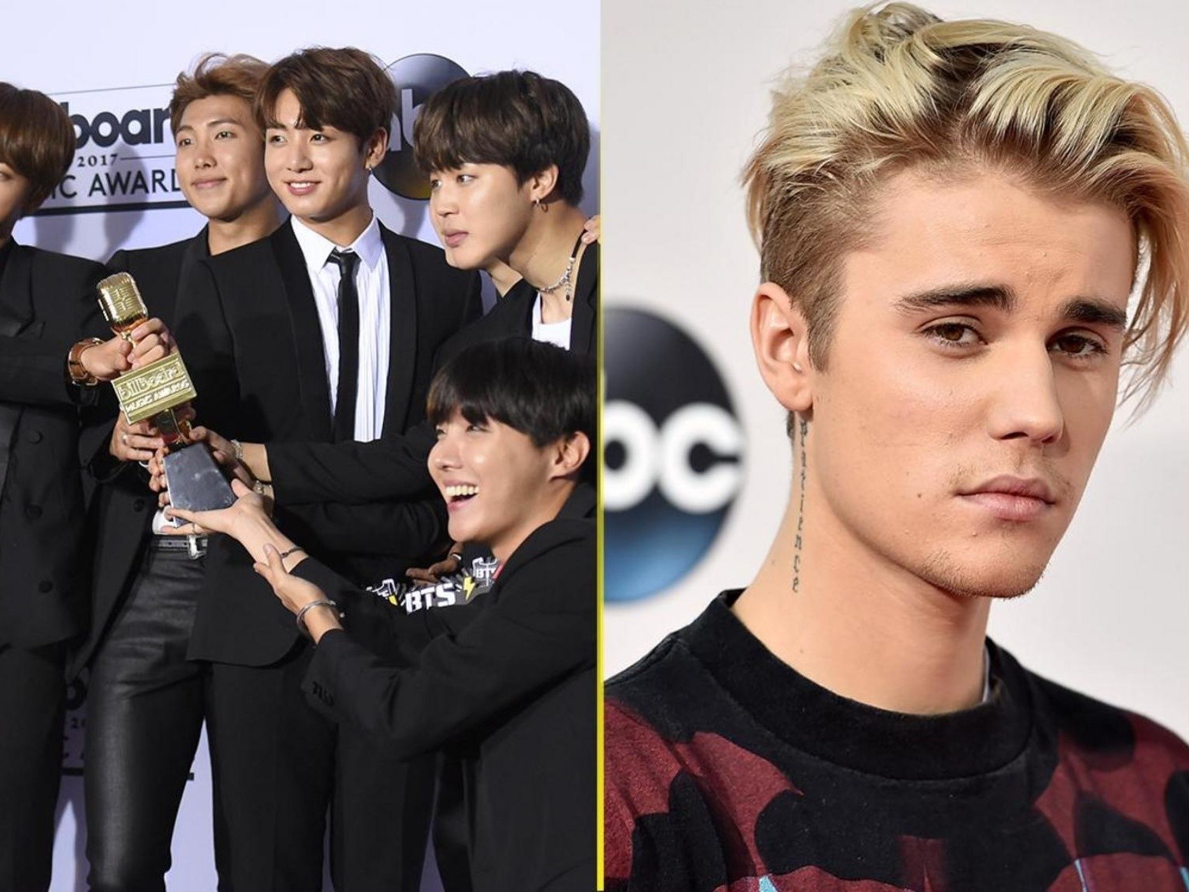 justin bieber hop tac bts anh 1