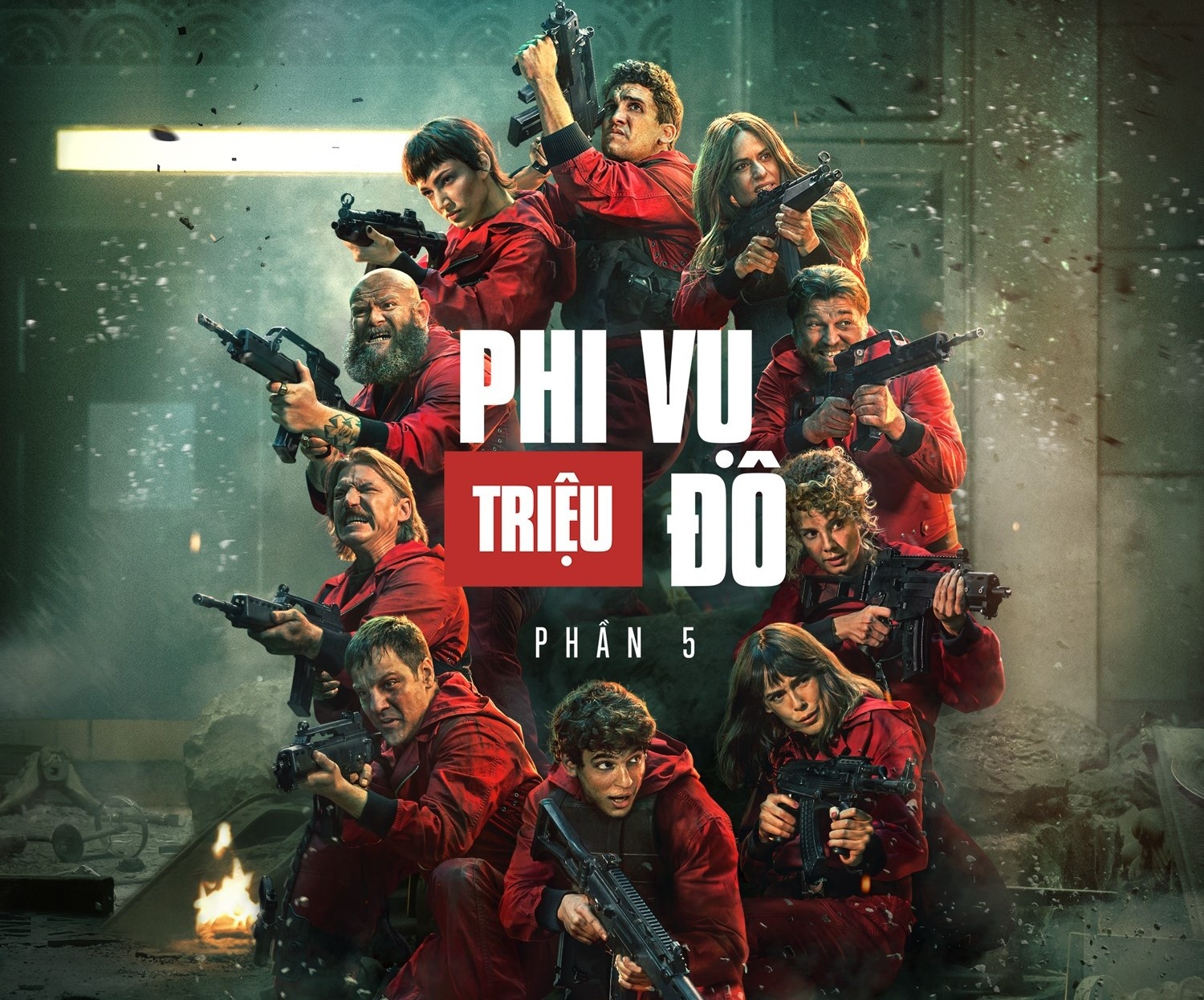 trailer money heist mua 5 anh 1