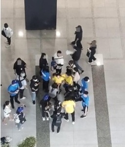 Truong Giang,  Lan Ngoc ghi hinh Running Man o Han Quoc anh 1