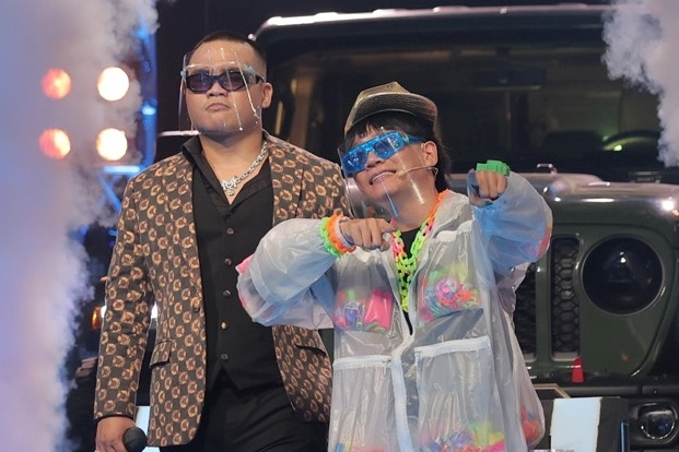 Thi sinh duoc dap nut chon du chua cat giong o Rap Viet hinh anh