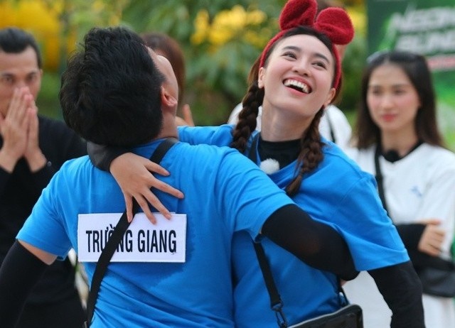 Chien thang bat ngo cua Lan Ngoc - Truong Giang o Running Man hinh anh