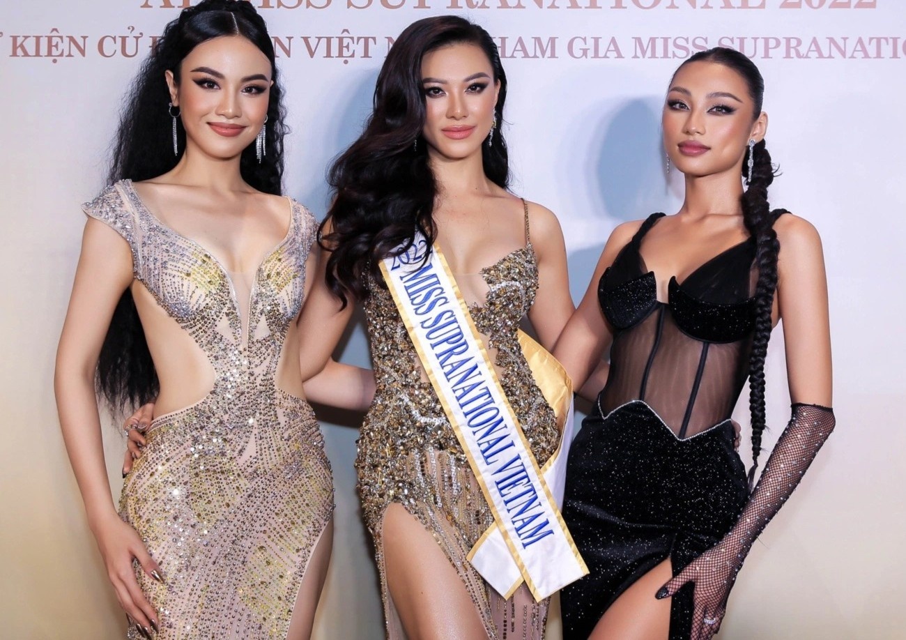 Dan thi sinh Hoa hau Hoan vu Viet Nam 2022 pho dien hinh the hinh anh