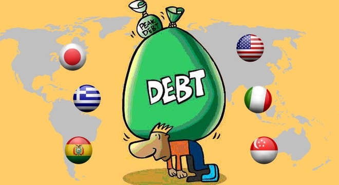 Nhung quoc gia 'ngap dau trong no' hinh anh