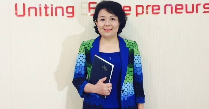 Bà Nguyễn Thị Tuyết Minh - Chủ tịch Hội đồng nữ Doanh nhân VCCI.