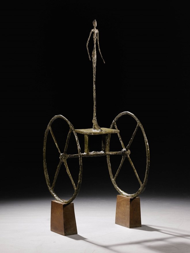 Kiệt tác Chariot của Alberto Giacometti.