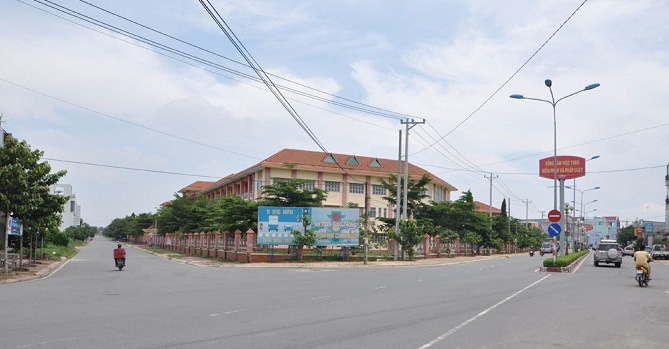  Một góc khu trung tâm hành chính Dĩ An, Bình Dương