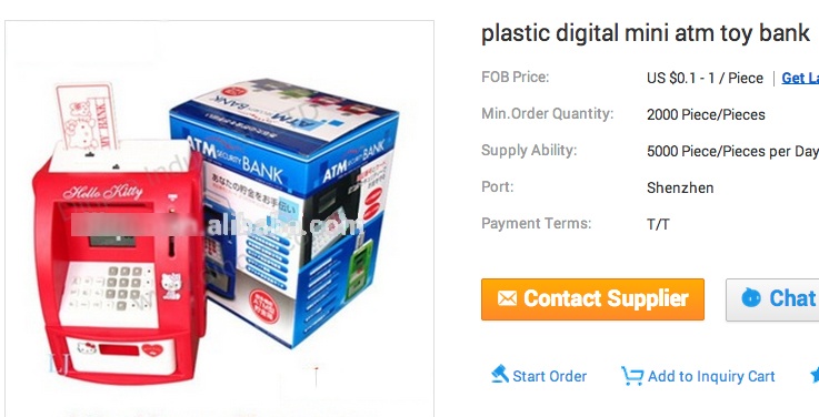 ATM mini ban buon tai Trung Quoc chi co gia 2.000 dong hinh anh