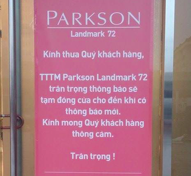 Parkson thong bao dong cua vo thoi han hinh anh