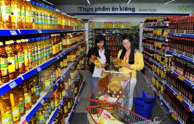 Cho, sieu thi tai TP HCM dong loat khai truong hinh anh